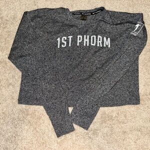 1st Phorm Gray Women's Crop Top